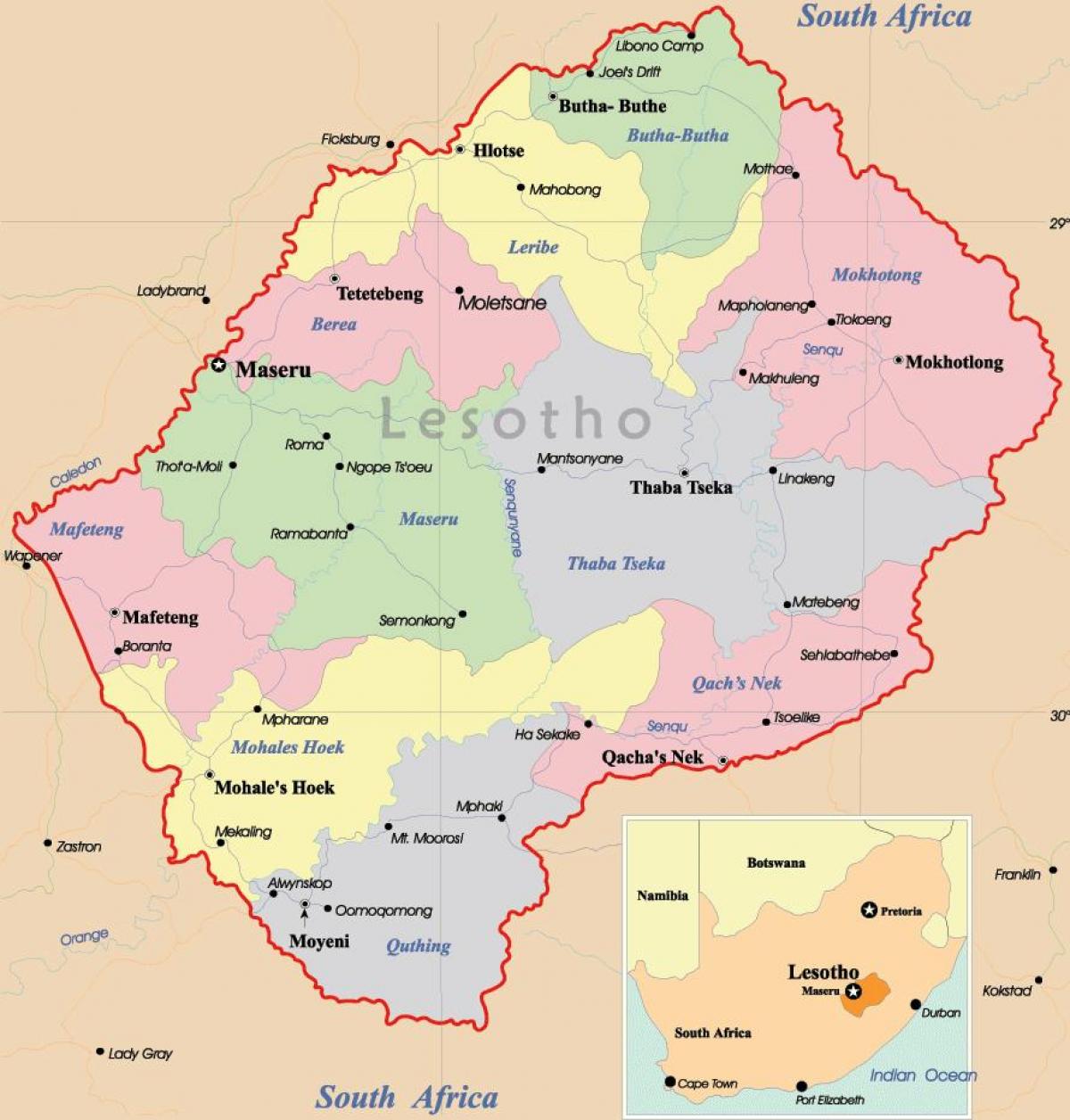 kart Lesoto