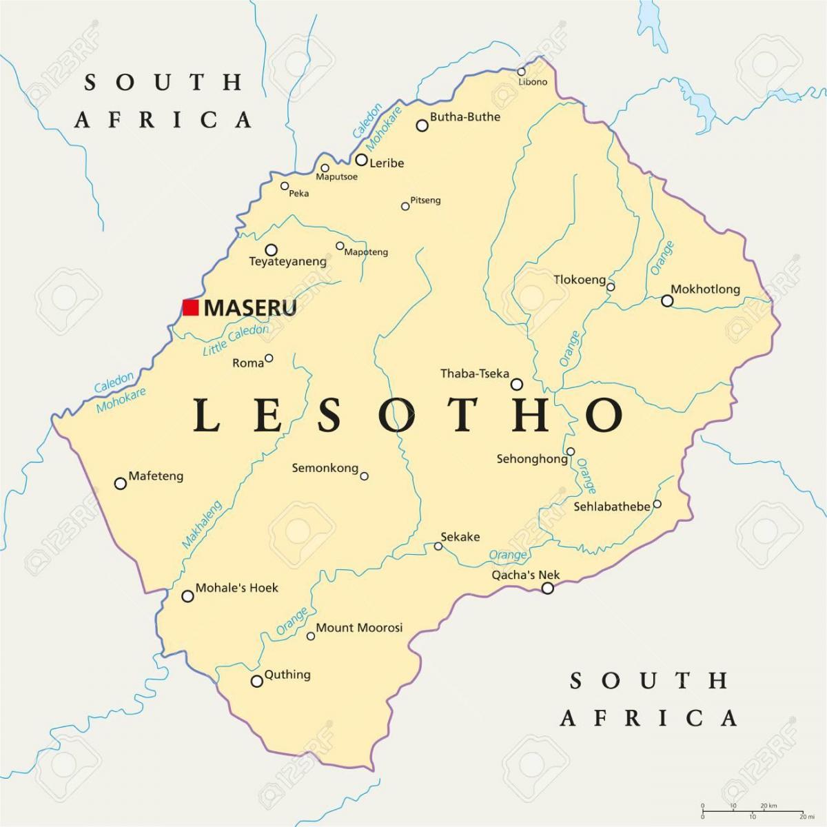 kart масеру Lesoto