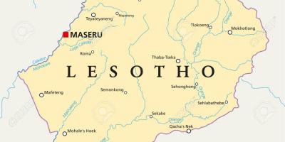 Kart масеру Lesoto